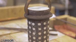 Image result for pouring investment casting