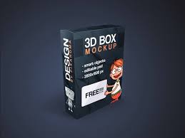 Software 3d Box Mockup Psd Box Mockup Design Mockup Free Mockup Psd