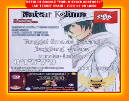 1 New Message Kode Syair Hongkong 28 November 2020 Forum Syair Togel Hongkong Singapura Sydney