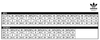 Size Chart Solestop Com