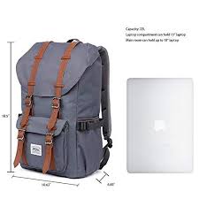 Kaukko Rucksack Damen Herren Studenten 17 Zoll Backpack Fur 15 Notebook Lassiger Daypacks Schuler Bag Fur Wandern 47 Rucksack Damen Rucksack Herschel Rucksack