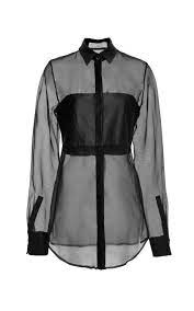 Long Sleeve Leather Panel Button Down By Thakoon Addition For Preorder On Moda Operandi Fashion Aesthetic Clothes Clothes
