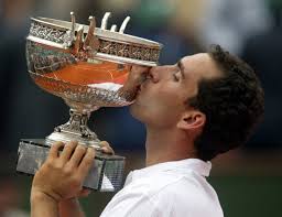 Tennis Champion Albert Costa French Open Roland Garros 2002 Trophy Grand Slam Roland Garros Roland