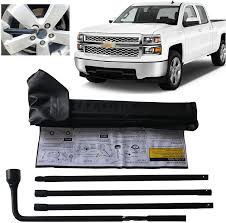 It almost goes without saying that checking and changing your vehicle's fluids regularly is essential for keeping it running its best. Buy Dicn Truck Spare Tire Tool Kit For Chevrolet Silverado Gmc Sierra 1500 2000 2014 Iron 4 Piece Set Replacement 22969377 22925285 20782706 Online In Thailand B0734vw49q