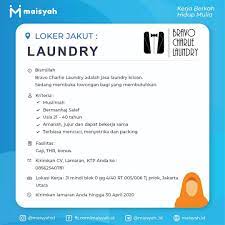 Priok, kota jkt utara, daerah khusus ibukota jakarta 14360. Maisyah Id Lowongan Kerja Akhwat Jakarta Utara Laundry Bismillah Bravo Charlie Laundry Adalah Jasa Laundry Kiloan Sedang Membuka Lowongan Bagi Yang Membutuhkan Kriteria Muslimah Bermanhaj Salaf Usia