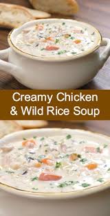 Creamy Chicken And Wild Rice Soup Recipe Wild Rice Soup Recipes Creamy Wild Rice Soup Chicken Wild Rice Soup