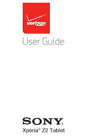 A week ago i purchased a used xperia z4 tablet from amazon. Sony Xperia Z2 User Manual Pdf Download Manualslib