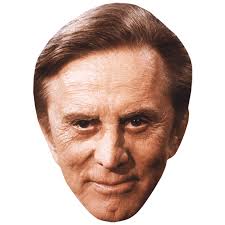 Kirk Douglas (Grey) Celebrity Mask