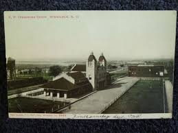 1907 N P Railroad Passenger Depot Bismarck Nd North Dakota Pc North Dakota Passenger Railroad
