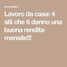 Lavoro Da Casa 4 Siti Che Ti Danno Una Buona Rendita Mensile Idee Per Fare Soldi Fare Soldi Con Artigianato Lavoro
