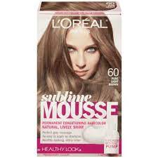 Amazon Com L Oreal Paris Sublime Mousse By Healthy Look Hair Color 60 Pure Light Brown Hair Color Refre Hair Color Light Hair Color Hair Color Light Brown