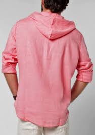 Italian Style Linen Long Sleeve Hoodie Shirt For Men Linen Clothing 10 Claudio Milano