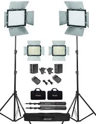 Osaka Bi-Color Dimmable LED Video Light OS 300 for DSLR Video Cameras  YouTube Video with