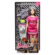 Buy barbie 1991 sparkle eyes 2482 prettiest ever: Mattel Fry81 Barbie Fashionistas Puppe Mit Zubehor Rappelkiste Spielwaren