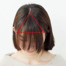 図解でよーくわかる 小顔も叶う アイドル前髪 の作り方 ヘアスタイリング アイドル 前髪 ヘアスタイル ロング