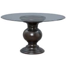 54 Glass Table W Urn Base Glass Table Glass Dining Table Dining Table