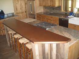 The countertops were created he created the bar top from a 3ft x 18ft roll of our 22 mil copper sheeting , and the face trim was. Copper Bar Tops Kitchen Bath Bar Circle City Copperworks