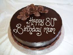 Design Chocolate Birthday Cake For Mother Cake Decor Ideas Love The Writing Style Birthday Cake For Mom 80 Birthday Cake Birthday Cake Chocolate