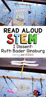I Dissent Ruth Bader Ginsburg Read Aloud Stem Activity For Kids For Women S History Month In 2020 Stem Activities Coding For Kids Activities For Kids