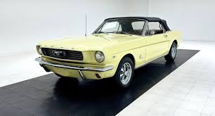 Image result for Springtime Yellow 1966 Mustang
