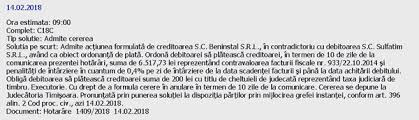Angajatii si angajatorii sa primeasca lunar 1.000, respectiv 2.250 de lei de la stat. Constructim A Cerut InsolvenÅ£a Sulfatim Intr Un Alt Proces Debitoarea Are De Achitat PenalitÄƒÅ£i De 0 4 Pe Zi Pentru O FacturÄƒ EmisÄƒ In 2014 Supervizor Ro