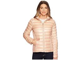 Calvin Klein Short Packable Down With Hood Shine Blush Women S Coat When Chill Temperatures Threaten To Put A Freez Clothes Calvin Klein Shorts Free Clothes