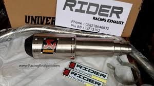 Hasil gambar untuk knalpot racing