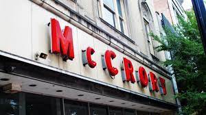 Mccrory's or mccrory stores was a chain of five and dime stores in the united states based in york, pennsylvania. Thedowntown Mccrory Store Uncommon Louisville