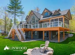 Award Nominated Custom Home Design The Antler Trail Model By Linwood Homes Rustic House Plans Lake House Plans House Plans