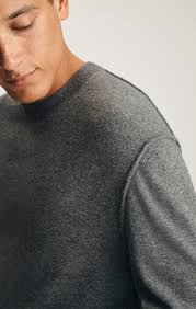 Mavi Men's Long Sleeve Crew Neck Sweater In Grey Melange