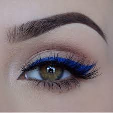 Hairstylism No Eyeliner Makeup Makeup Eyeliner Blue Eyeliner
