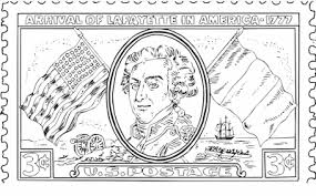 These theatre nerd inspired illustrations are available as note cards, postcards and coloring pages. Mr Nussbaum Alexander Hamilton United States Postage Stamp Coloring Page