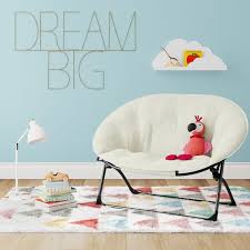 kids double dish chair daydream pink pillowfort kids reading chair comfy reading chair pillow fort