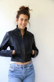 Vintage Leather Jacket 1980s Cropped Black Leather Boho Etsy Leather Jacket Vintage Leather Jacket Jackets
