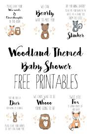 Design your woodland baby shower invitations with zazzle! Woodland Baby Shower Free Printables Free Baby Shower Printables Baby Shower Printables Woodland Animal Baby Shower