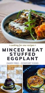 Simple Minced Meat Stuffed Aubergine Recipe Recipe In 2020 Interesting Food Recipes Recipes Dairy Free Recipes Dinner