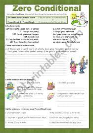 Sophie is in iceland for work and oliver is in a really bad mood. Zero Conditional Esl Worksheet By Blanca