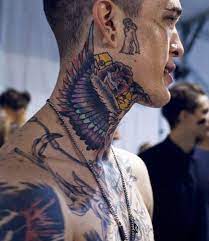 Explore more tattoo ideas on positivefox.com #backnecktattoo #necktattooformen #necktattoos #necktattoosmall #necktattoosnames #sidenecktattoos. 125 Best Neck Tattoos For Men Cool Ideas Designs 2021 Guide
