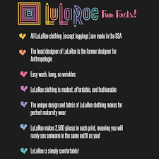 This entry was posted in lularoe consultant on 26.09.2017 by lisa hustad. Lularoe Fun Facts Fun Facts Easy Wash Lularoe