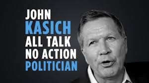 Trump: 'John Kasich, all talk no action politician'