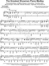 Print And Download The Greatest Showman Piano Medley Sheet Music By Jon Pumper Arranged For Piano Instrumental Solo I Piano Music Piano Sheet Music Free Piano