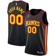 The hawks compete in the national basketball association (nba). Atlanta Hawks Jordan Statement Swingman Jersey Custom Youth