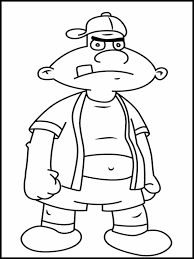 562 x 822 gif 20 кб. Printable Coloring Book Hey Arnold 7