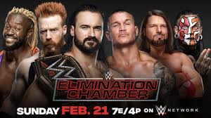 Wwe elimination chamber takes place on tonight (sunday, february 21) with all the action on the main card kicking off at midnight for fans in the uk. K6bzvr2s5ekszm