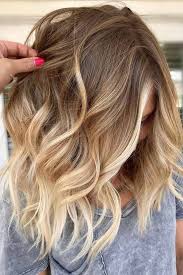 Ombre Medium Hairstyle Ombrehair Blondeombre The Best Medium Length Hairstyles For Long Thick Hair To Hair Styles Medium Length Hair Styles Long Thick Hair