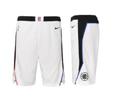 The clippers will go with a black base and white accents look inverted from what we saw them wear last season. Nike Kids Swingman City Edition Short La Clippers Bouncewear