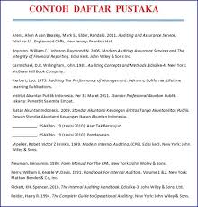 Contoh karya tulis ilmiah akuntansi. Contoh Daftar Pustaka Makalah Dari Buku Dan Internet