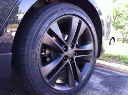 Before, during and after shots of diphead derek's new black wheels. Plasti Dip Rims Pics Topaz Blue Chevrolet Cruze Forums