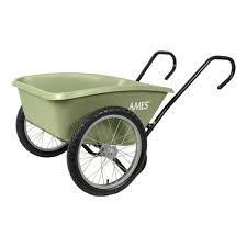 Perfect for a standalone utility cart or a lawn mower trailer. Ames 5 Cu Ft Total Control Garden Cart Tccarth The Home Depot