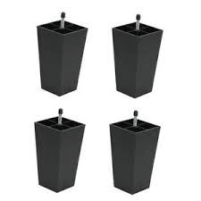 Round bed risers *see offer details. 4pcs Plastic Furniture Risers Bed Lifter Square Sofa Chair Riser Leg Feet 115mm Ebay